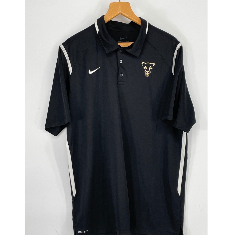 Nike University of Colorado Colorado Springs Men Polo L Dri-FIT Piping Mt Lion